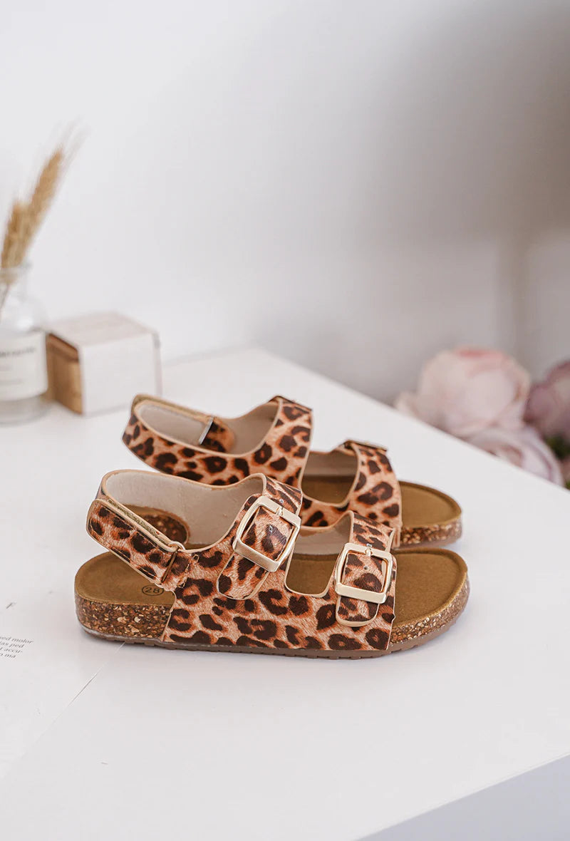 Sandalo Poppy Leopard
