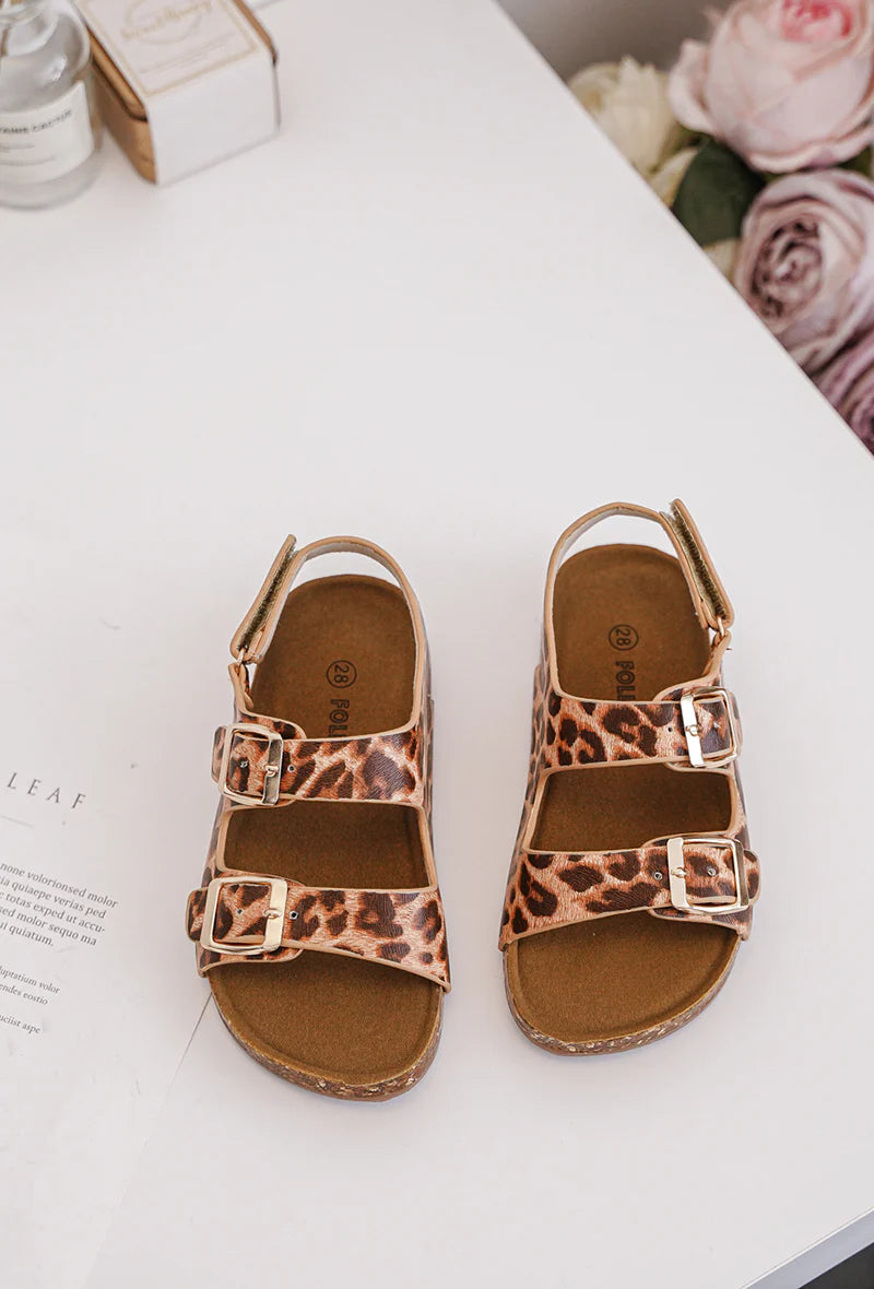 Sandalo Poppy Leopard