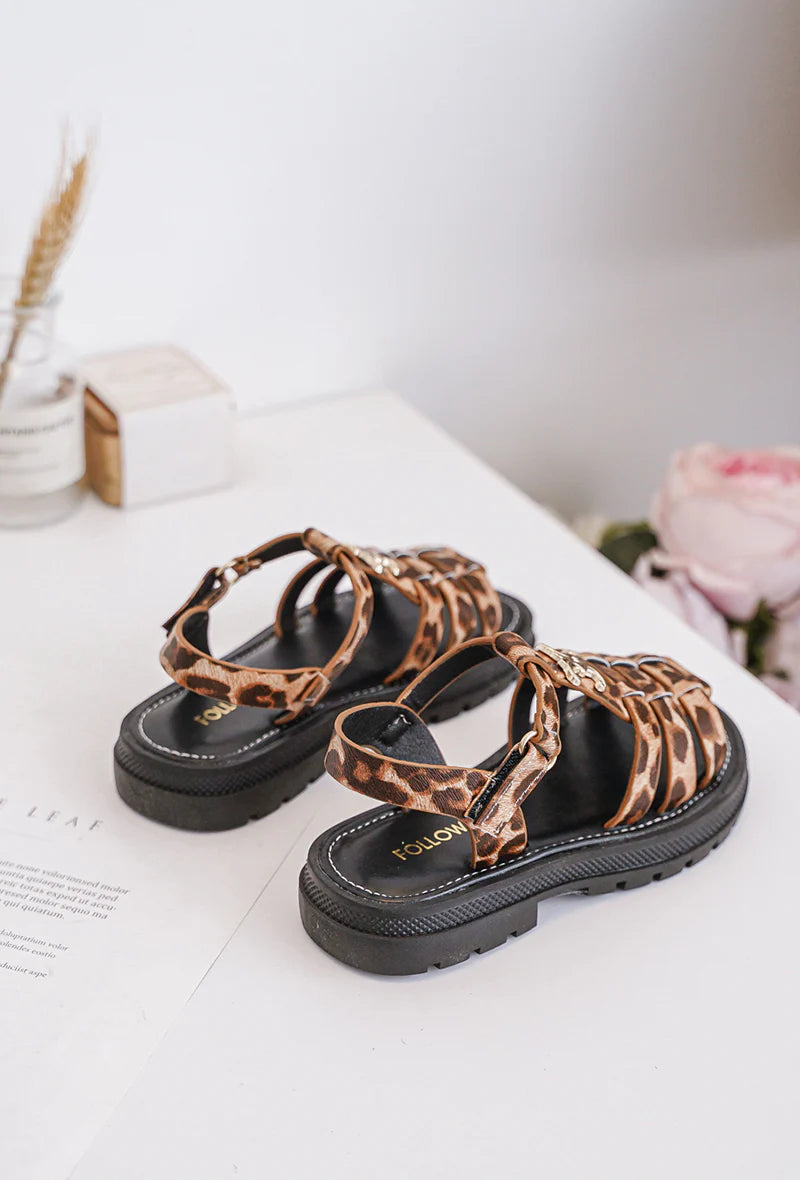 Sandalo Miko Leopard