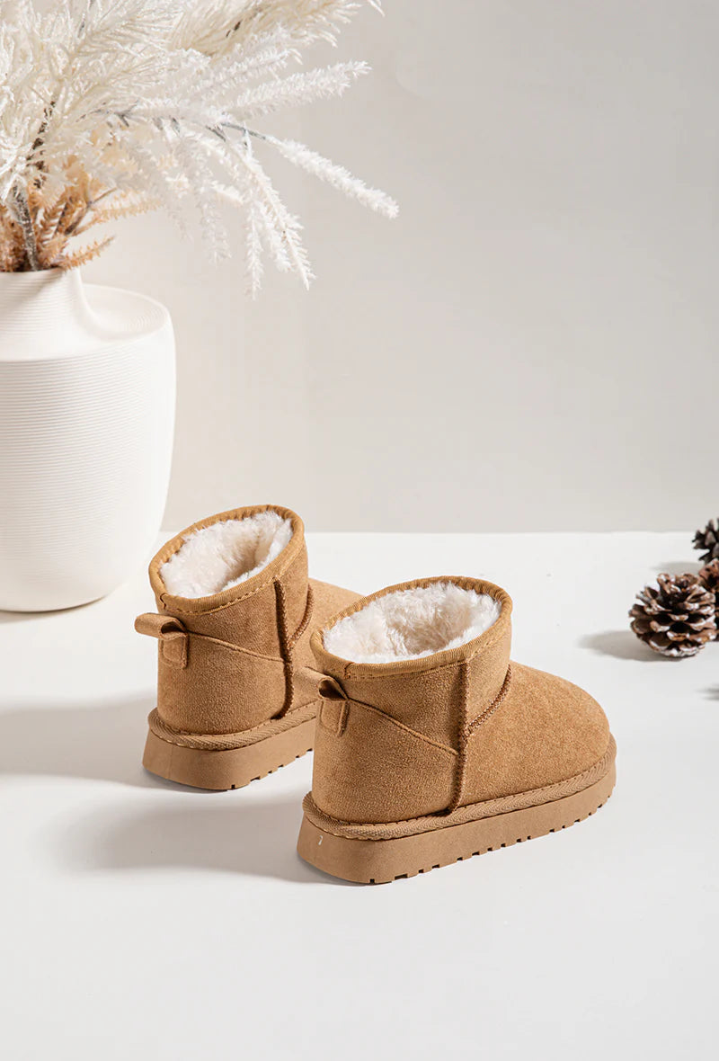 Stivaletti color cammello rosa