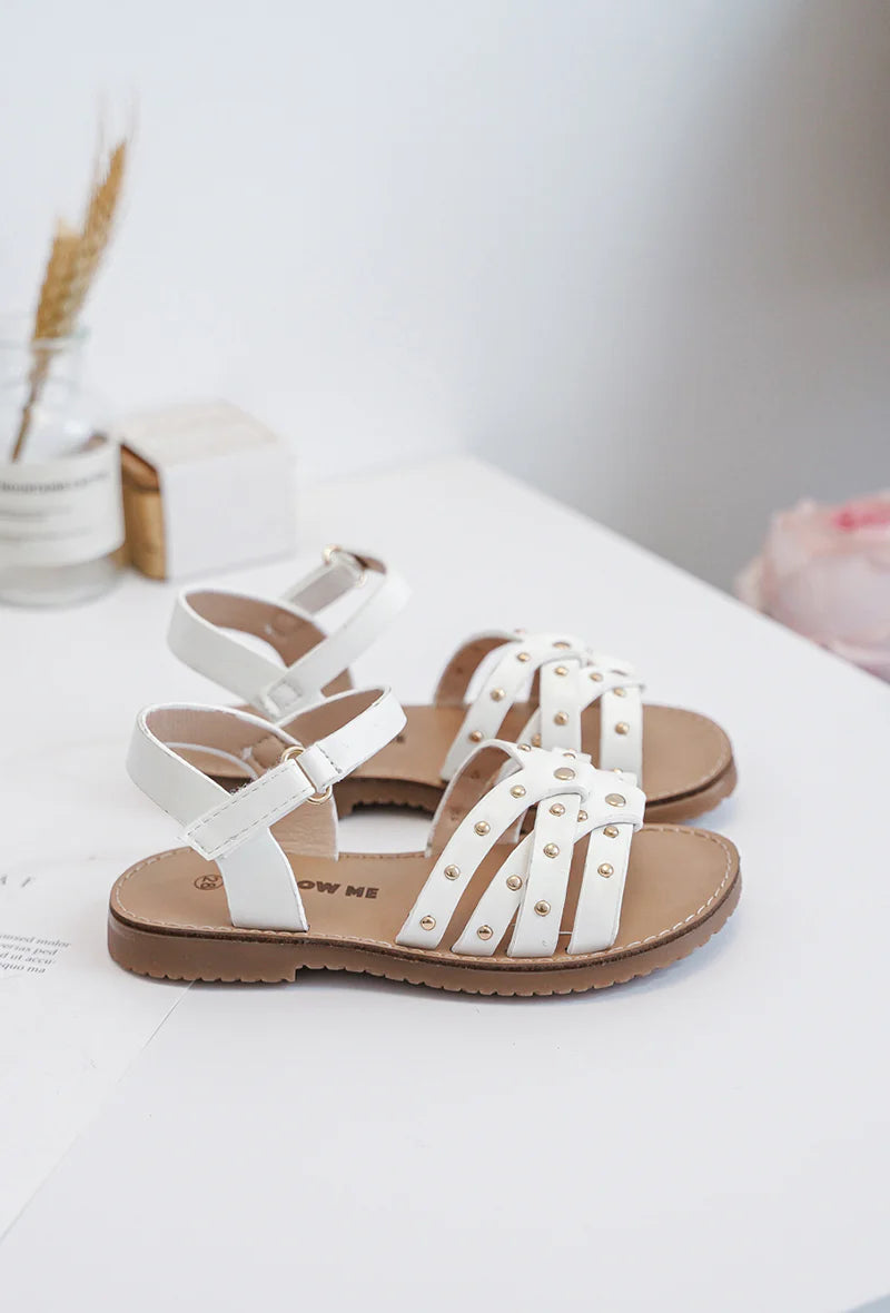 Sandalo bianco Gia