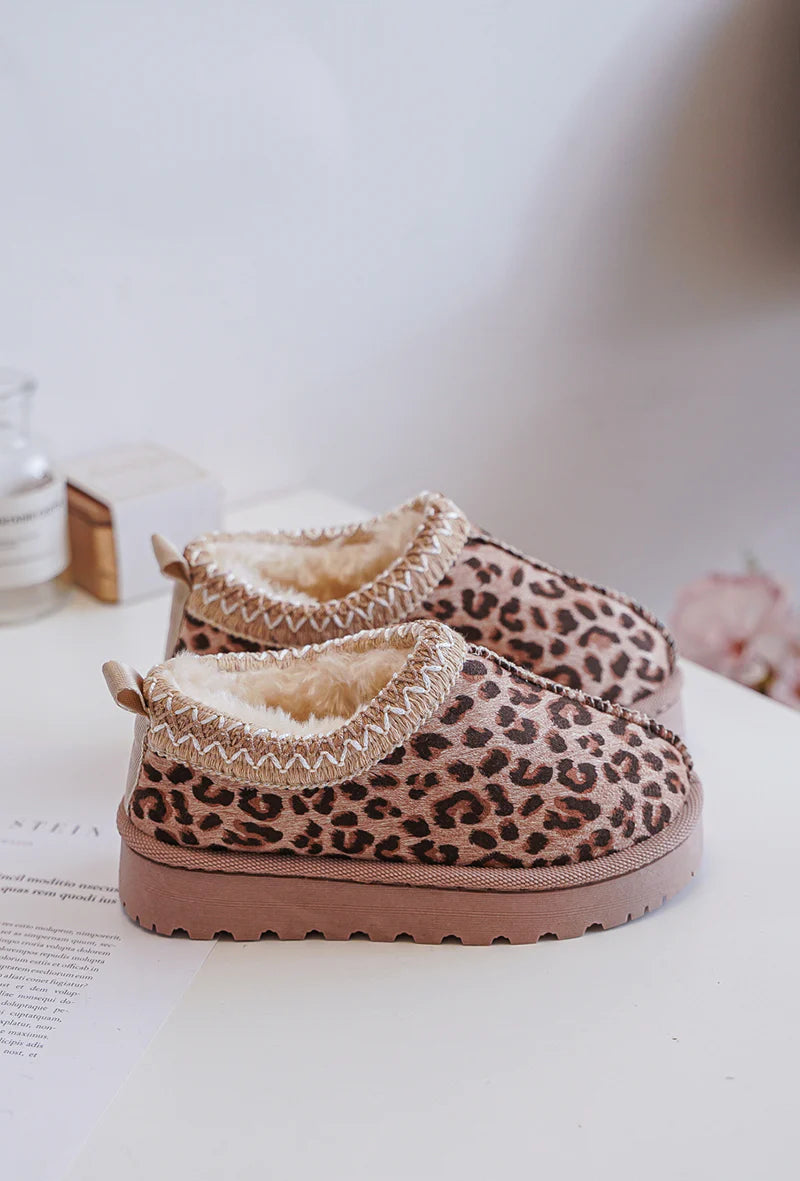 Stivaletti bassi leopardati Inès