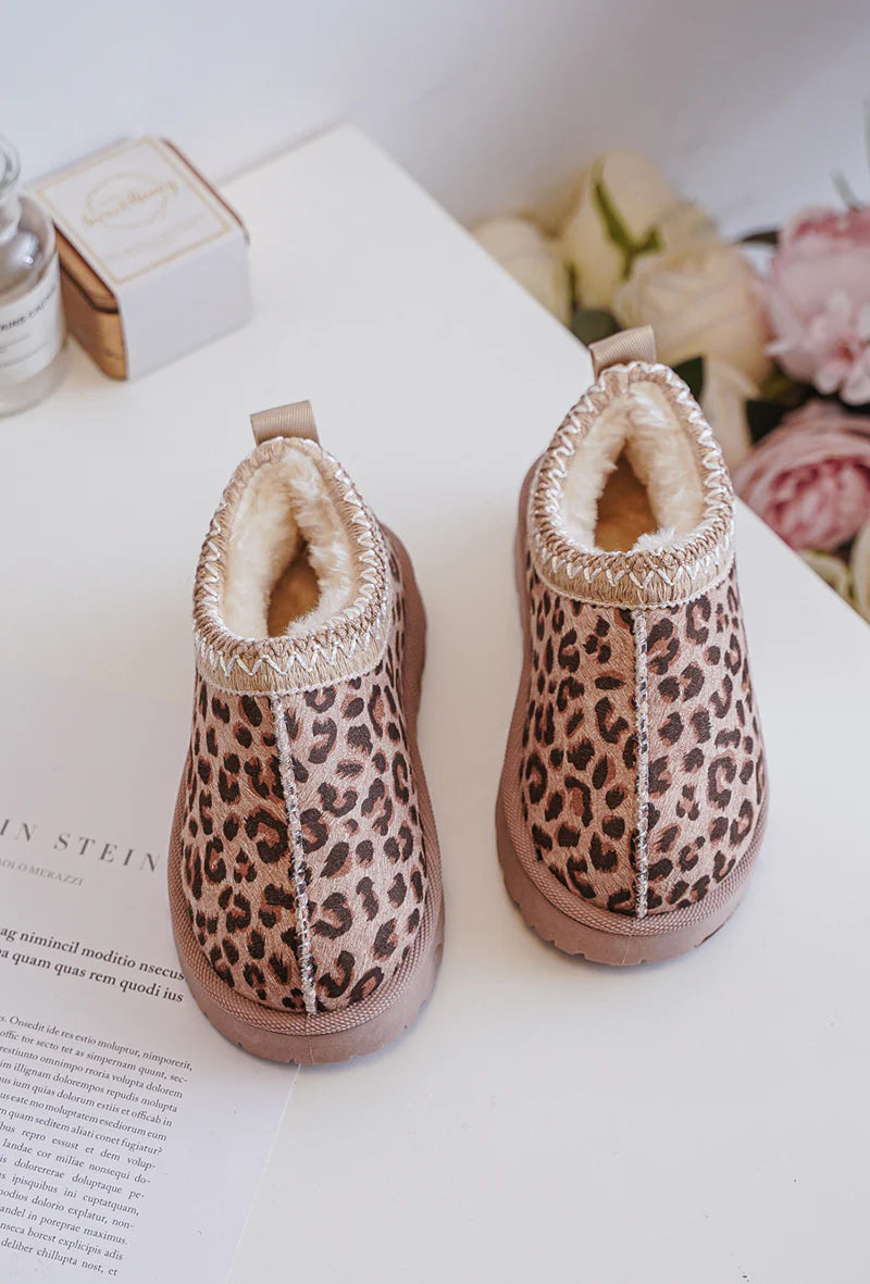 Stivaletti bassi leopardati Inès