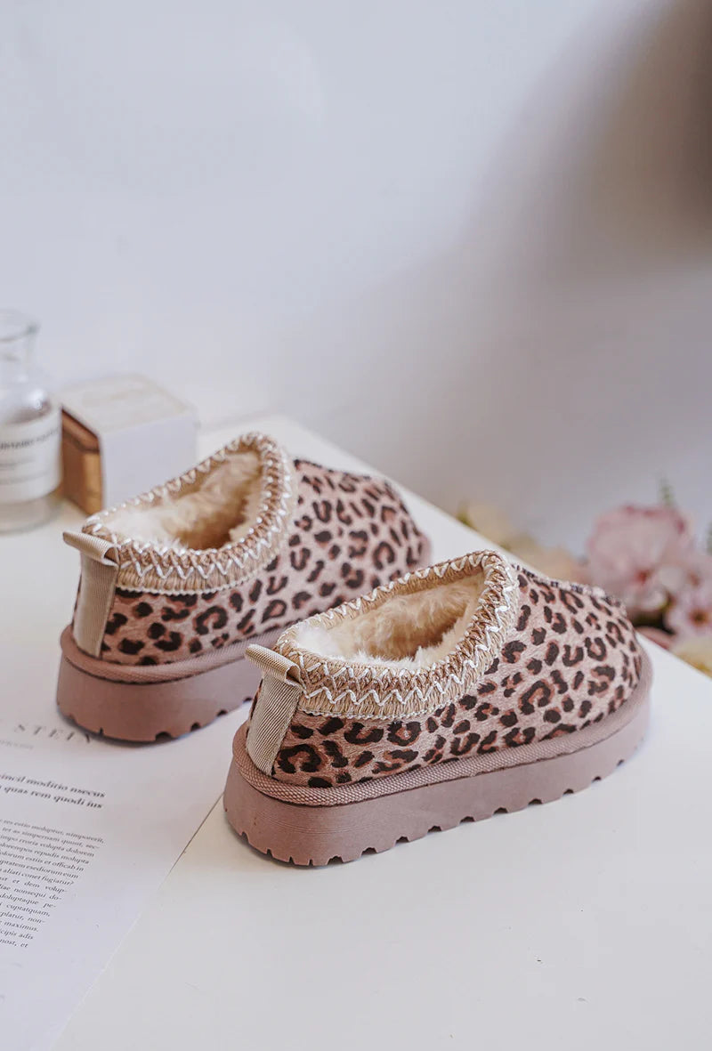 Stivaletti bassi leopardati Inès